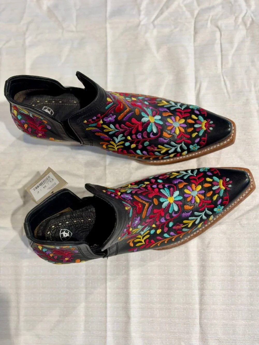 Ariat Women's Dixon Floral Brooklyn Size 8.5 - Picture 3 of 10